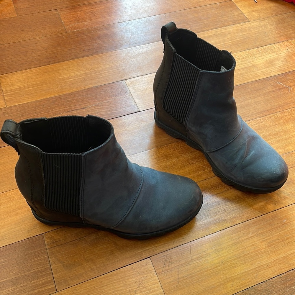 Sorel Blue Joan of Arc Waterpoof Booties